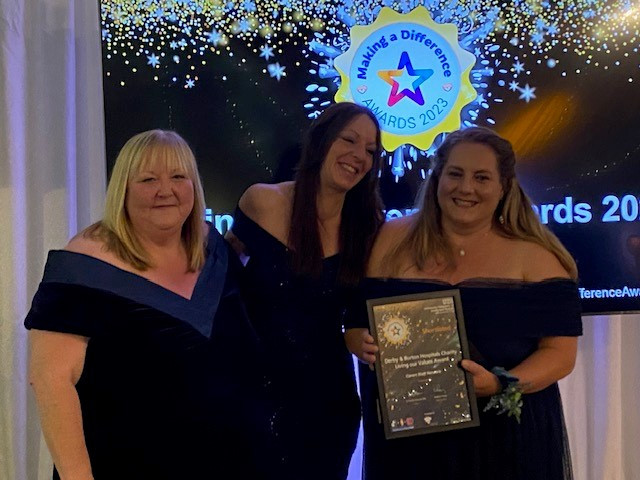 Derby & Burton Hospitals Charity Living our Values Award